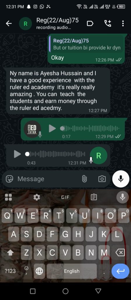 The tutor’s journey with Ruler Ed Tutor Academy reflects how the platform empowers educators. It provides them with a structured, reliable way to reach students, while also building their reputation through collected feedback. This not only enhances the tutor’s credibility but also strengthens the academy’s image as a trusted educational hub.