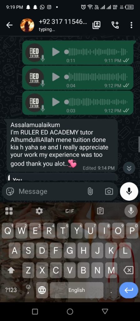 The tutor’s journey with Ruler Ed Tutor Academy reflects how the platform empowers educators. It provides them with a structured, reliable way to reach students, while also building their reputation through collected feedback. This not only enhances the tutor’s credibility but also strengthens the academy’s image as a trusted educational hub.